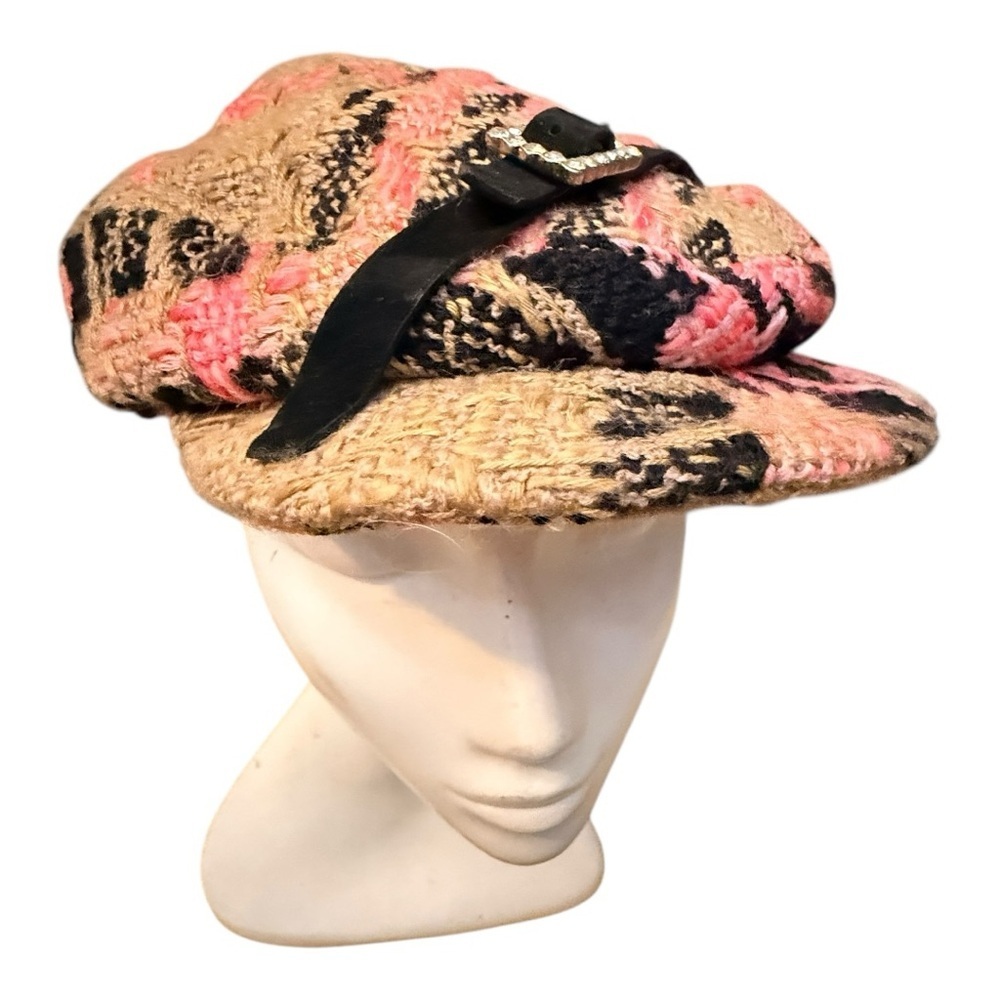 Vintage Misa Harada‎ Millinery Wool Blend Hat